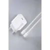 İos Uyumlu Type-c Girişli Hızlı Şarj 15/15 Pro Max Adaptör Ve Kablosu