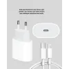 İphone Ve İpad Uyumlu 20w Güvenli Usb-c Hızlı Şarj Adaptörü