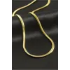 İtalyan Zincir Çelik Kolye 60 cm