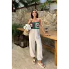 Jasmin Süzüneli Keten Tulum 1280-08