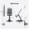 Kablo Geçirilebilir Telefon Tutucu