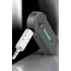 Kablosuz Bluetooth Aux Araç Kiti Siyah Hafıza Kartlı