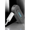 Kablosuz Bluetooth Aux Araç Kiti Siyah Hafıza Kartlı