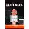 Kablosuz Bluetooth Karaoke Mikrofon Usb Ve Aux Girişli, Yüksek Ses Kalitesi