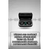 Kablosuz Bluetooth Kulaklık Ve Kordon Hediyeli Akıllı Saat Nabız Ölçer Uzun Pil Ömrü