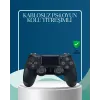 Kablosuz Ps4 Oyun Kolu Çift Motor Titreşimli Uzun Bataryalı