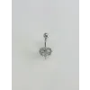 Kalp Detaylı Göbek Piercing - Pg0139