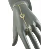 Kalp Taşlı Lüks Çelik Şahmeran