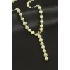 Kalp Zirkon Taşlı Çelik Y Kolye