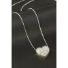 Kalp Zirkon Taşlı Kolye