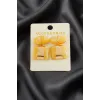 Kare Zr Model Küpe