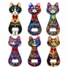 Kedi Tasarımı İstanbul Temalı Buzdolapı Süsü Magnet Alk5408