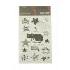 Kedi Yıldız Tattoo Dövme Sticker