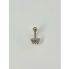 Kelebek Detaylı Göbek Piercing - Pg0039