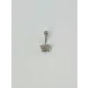 Kelebek Detaylı Göbek Piercing - Pg0075