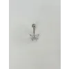 Kelebek Detaylı Göbek Piercing - Pg0122