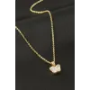 Kelebek Taşlı Kolye