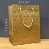 Küçük Boy Gold İpli Karton Çanta