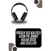 Kulak Üstü Kablosuz Bluetooth Kulaklık Yumuşak Süngerli Sd Kart Girişli