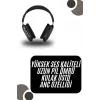 Kulak Üstü Kablosuz Bluetooth Kulaklık Yumuşak Süngerli Sd Kart Girişli