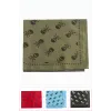 Kuru Kafa Desenli Keten Bandana 50*50