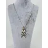 Kuru Kafa Figürü Çelik Erkek Kolye - Ekl0087