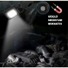 Led Işıklı Flash Özellikli 4 Modlu  Anahtarlık El Feneri