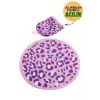 Leopar Desenli Kore Yelpaze