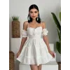 Lucca Kolu Lastikli Mini Elbise