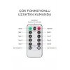 Lw-7 300 Ledli 10 Sarkıt Perde Led Işık, 8 Modlu Uzaktan Kumandalı, 3x3 Metre Peri Telli Led