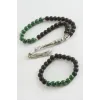 Malahit-Onix Tesbih Bileklik Set 8 mm