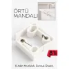 Masa Örtüsü Mandalı Kavisli Plastik 8Lİ Yaylı Klips 718290