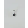 Mistik Topaz Taşlı Göbek Piercing - Pg0044