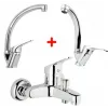 Mix Banyo Bataryası Lavabo  Evye 3 Lü Avantajlı Set
