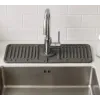 Mutfak Banyo Lavabo Kenarı Silikon Mat Gri