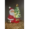 Noel Baba Işıklı Yılbaşı Biblo