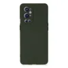 One Plus 9 Pro Kılıf Nano İçi Kadife Silikon - Koyu Yeşil