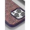 Onegif Apple İphone 16 Pro Bright Simli Kapak - Derin Mor