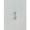 Opal Taşlı Göbek Piercıng - Pg0163