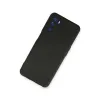 Oppo A16 Kılıf Nano İçi Kadife Silikon - Siyah