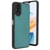 Oppo A38 Kılıf Aras Deri Kapak - Açık Yeşil