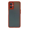 Oppo A96 Kılıf Montreal Silikon Kapak - Kırmızı