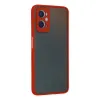 Oppo A96 Kılıf Montreal Silikon Kapak - Kırmızı