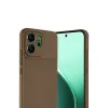 Oppo Reno 14f Auto Focus Karbon Kapak - Kahverengi