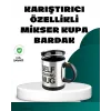 Otomatik Karıştırmalı Termos Kupa | Ergonomik Tasarım