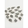Oval Çiçek Tesbih Püskül Aparatı 50 Gram