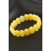 Oval Kesim Orjinal Sitrin Doğaltaşlı Bileklik
