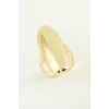 Oval Metal Yüzük