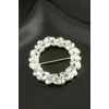 Oval Taşlı Kemer Tokası 1 Adet