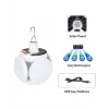 P-038 Solar Güneş Enerji Ve Usb Sarjli 5 Kanatlı